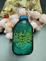 Stamped Leather Keychain - Shpongle