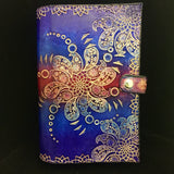 Stamped Leather Journal - Paisley