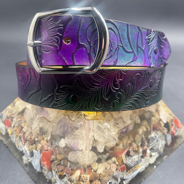 小物 Peacock Feather belt vintage 80s 小物 Peacock Feather belt vintage 80s Peacock Feather belt