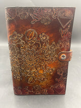Stamped Leather Journal - Grateful
