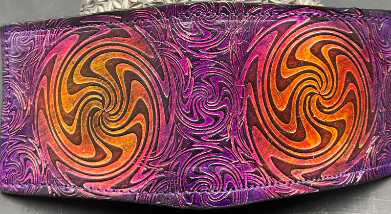 Stamped Leather Bifold Wallet - Wig Wag